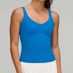 Lululemon Align Waist Length Tank in Poolside
